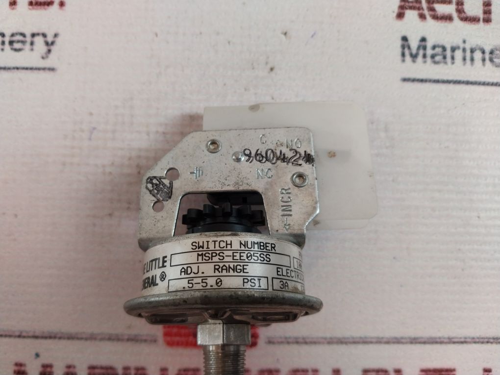 Barksdale Msps-ee05Ss Pressure Switch