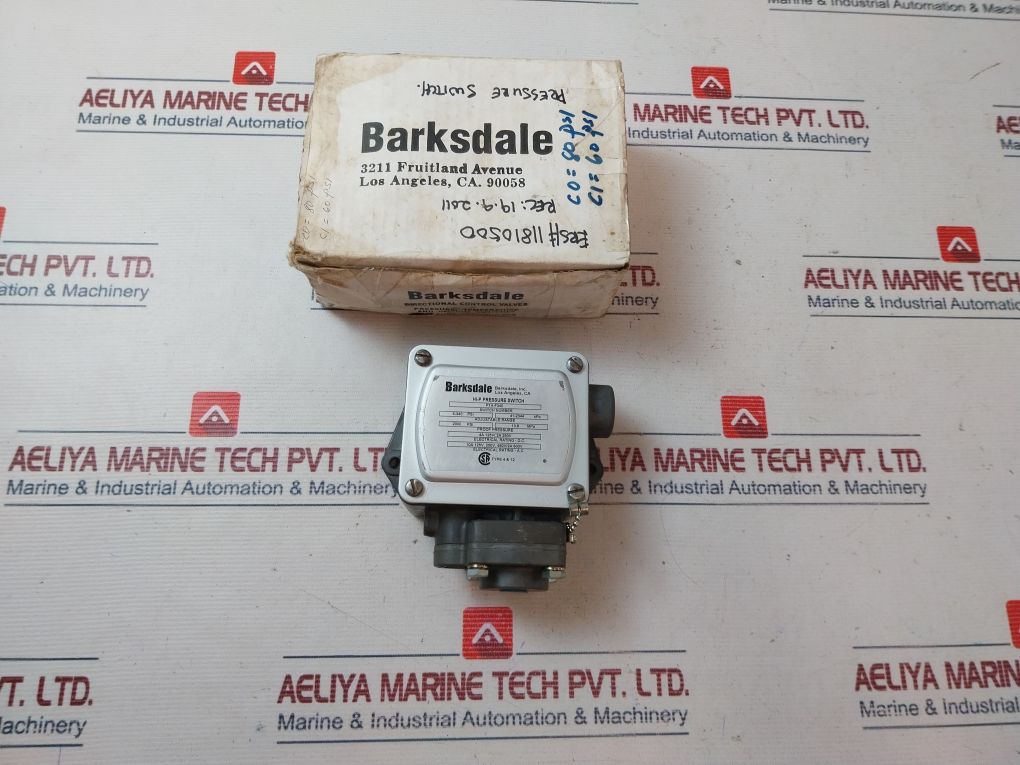 Barksdale P1H-f340 Pressure Switch 2000 Psi
