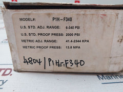 Barksdale P1H-f340 Pressure Switch 2000 Psi