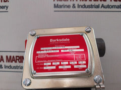 Barksdale P1H-k340-gl Pressure Switch With Test Cock 137 Bar