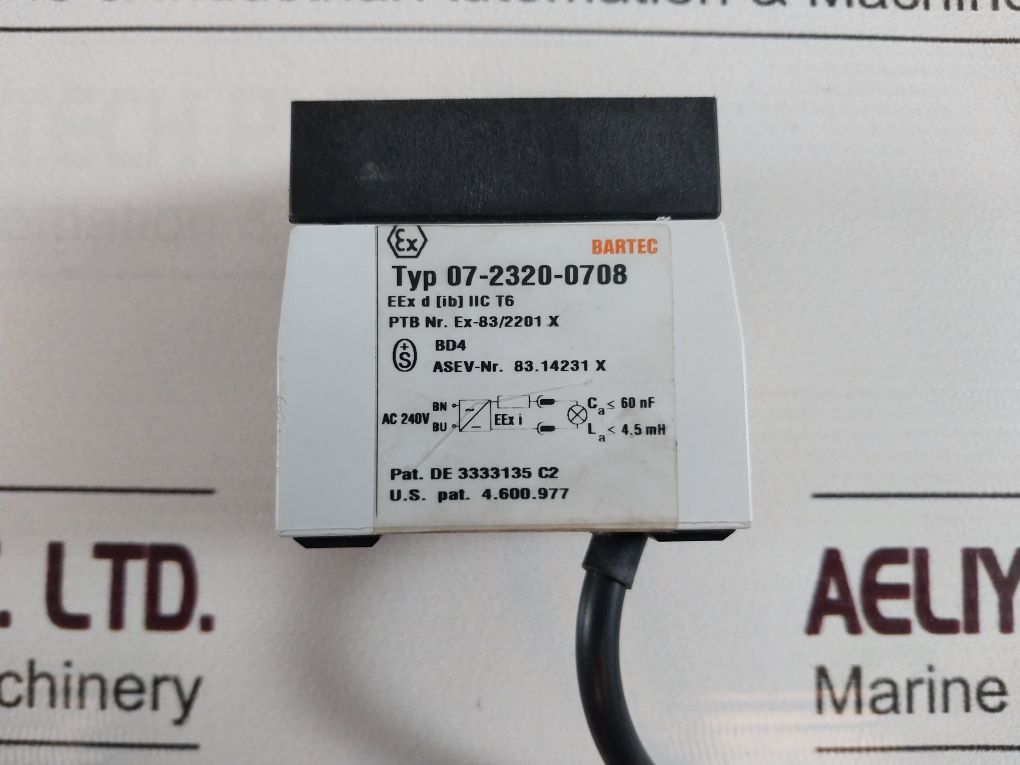 Bartec 07-2320-0708 Indicator Lamp