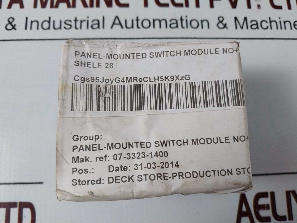 Bartec 07-3323-1400 Panel-mounted Switch Module