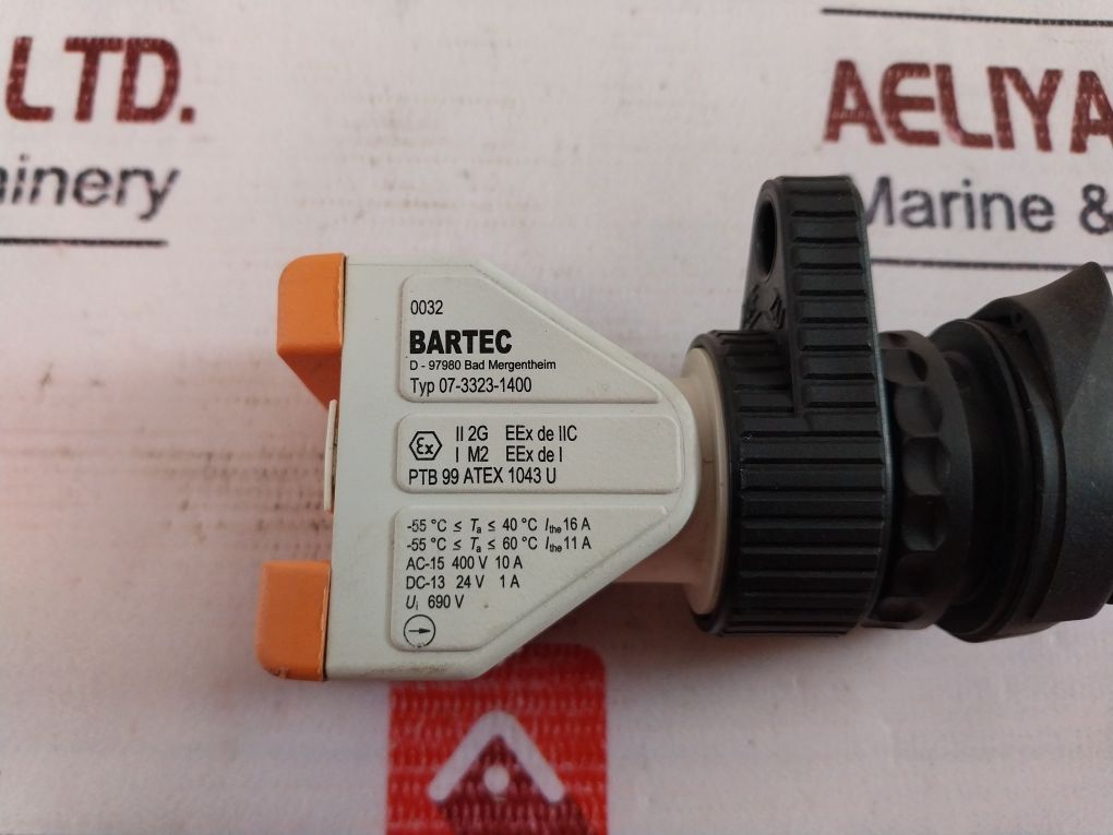 Bartec 07-3323-1400 Panel Mounted Switch Module 690V