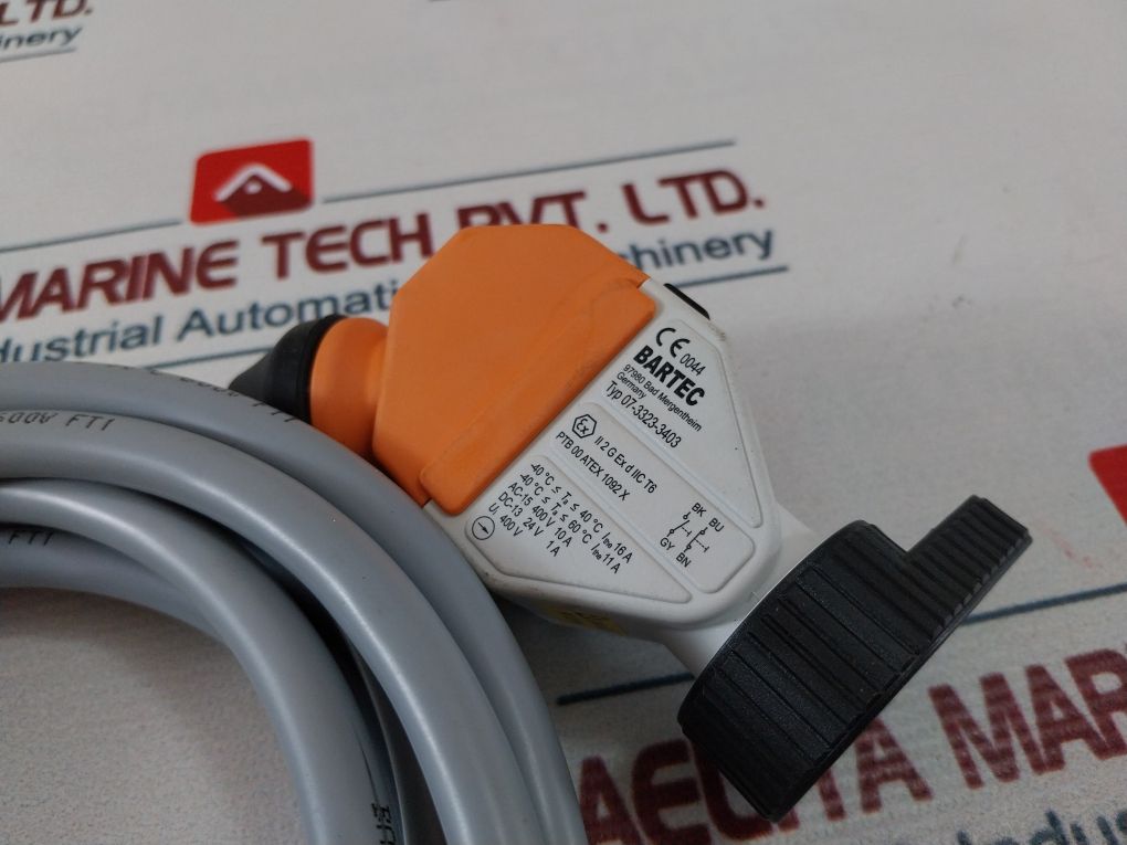 Bartec 07-3323-3403 Switch Module With Cable Ac-15 400V 10A