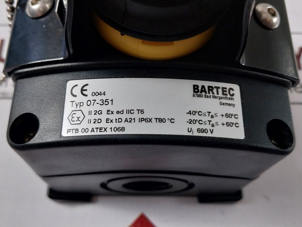 Bartec 07-351 Control Station 05-0041-0071