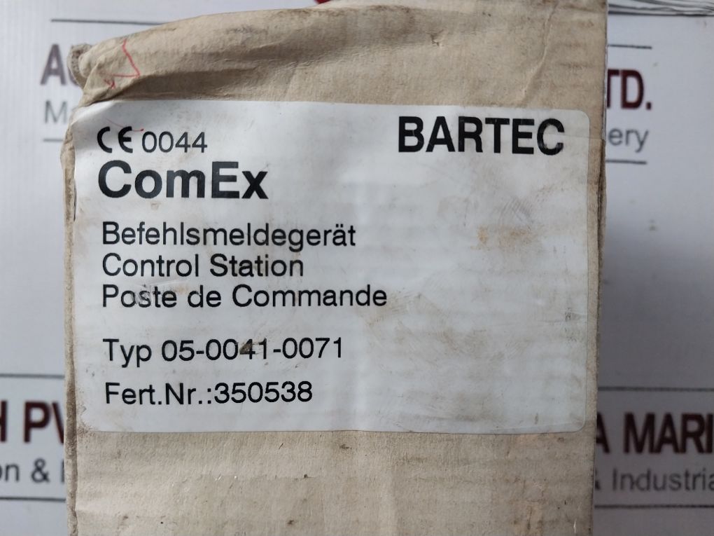 Bartec 07-351 Control Station 05-0041-0071