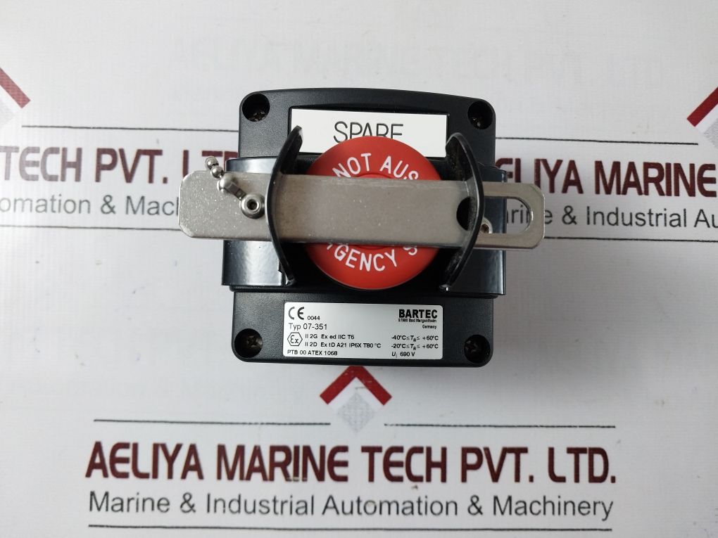 Bartec 07-351 Control Station 05-0041-0071