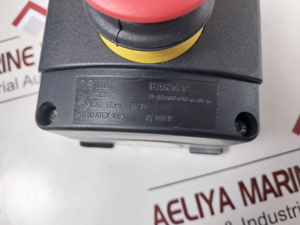 Bartec 07-3511 Emergency Stop Control Station