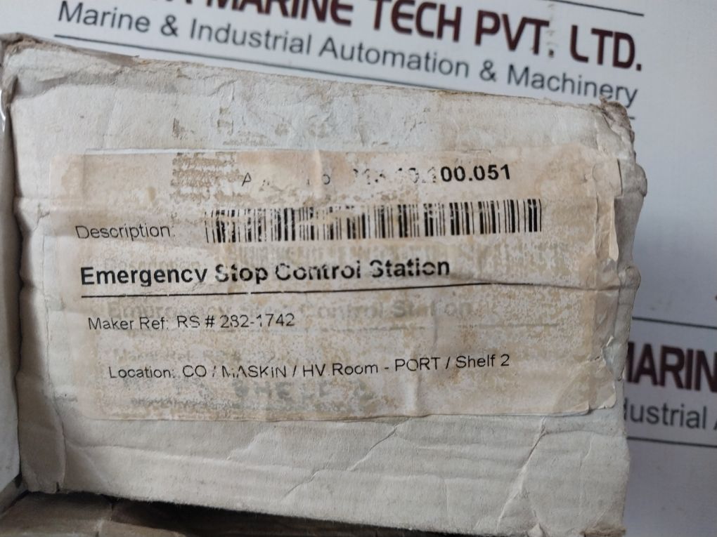 Bartec 07-3511 Emergency Stop Control Station