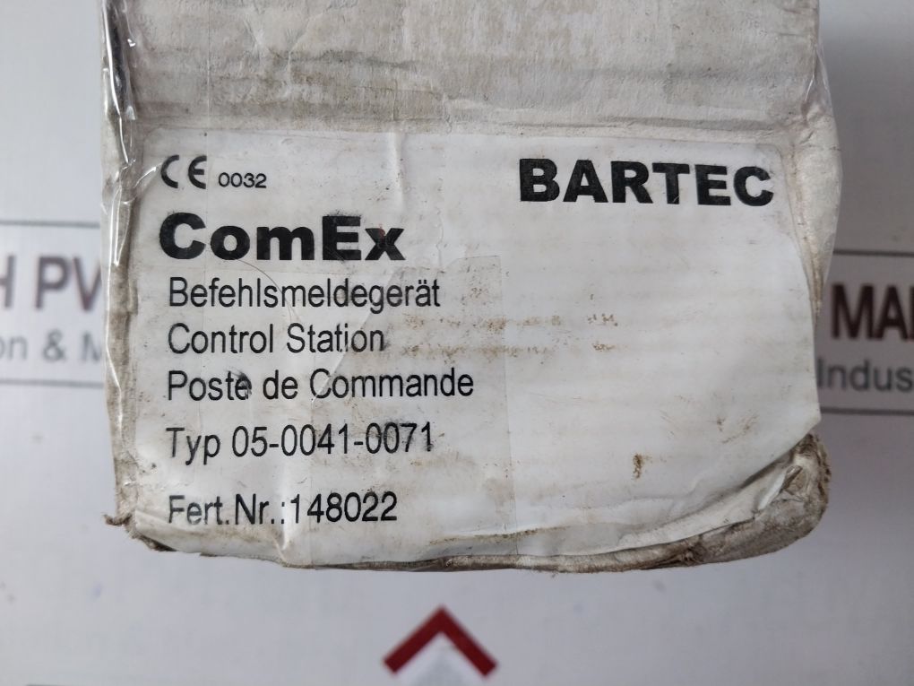 Bartec 07-3511 Emergency Stop Control Station
