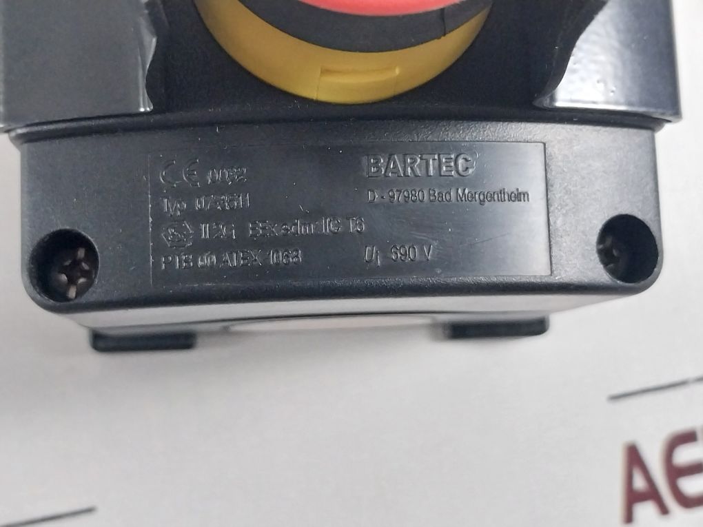 Bartec 07-3511 Emergency Stop Control Station