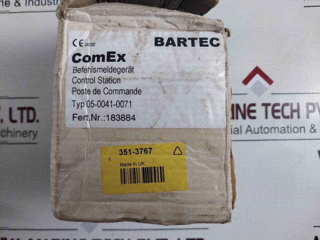 Bartec 07-3511 Emergency Stop Control Station