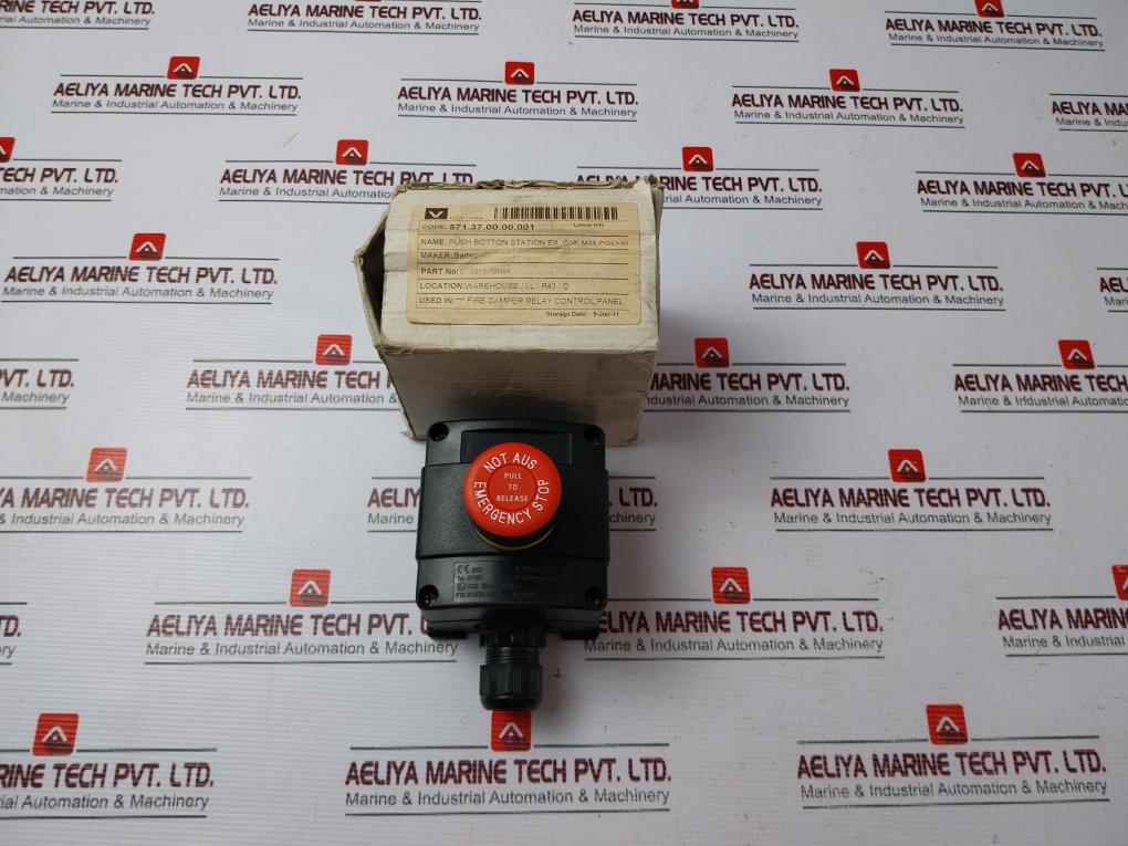 Bartec 07-3511 Push Botton Station 07-3511-10N84, 690V