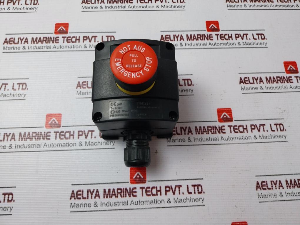 Bartec 07-3511 Push Botton Station 07-3511-10N84, 690V