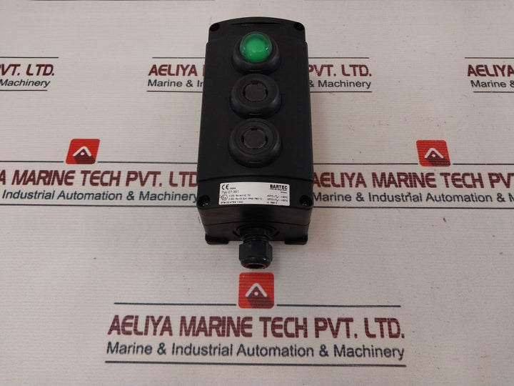 Bartec 07-351 Start Stop Push Button Control Station