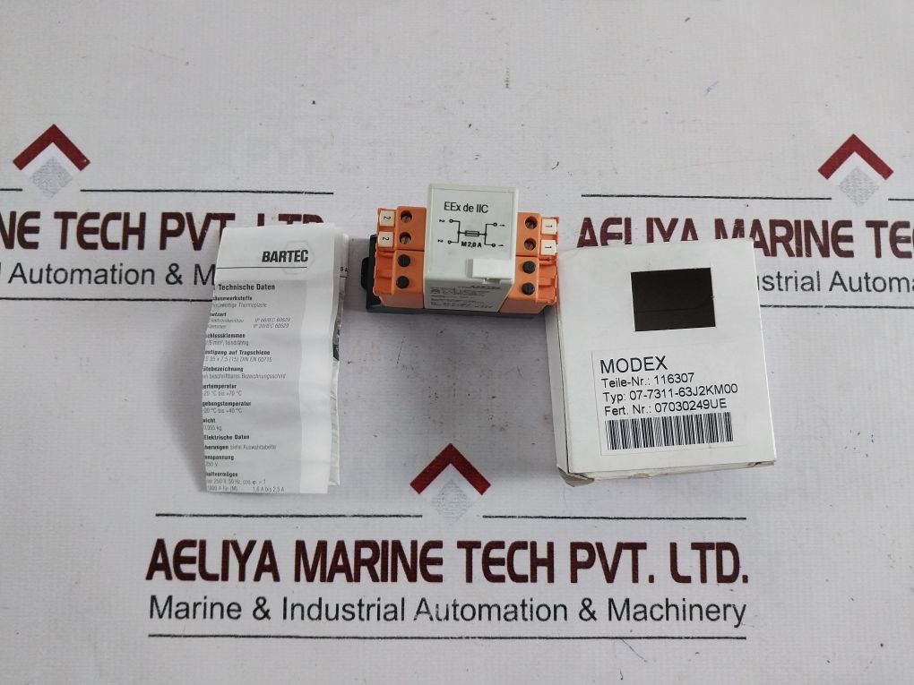 Bartec 07-7311-63J2Km00 Relay