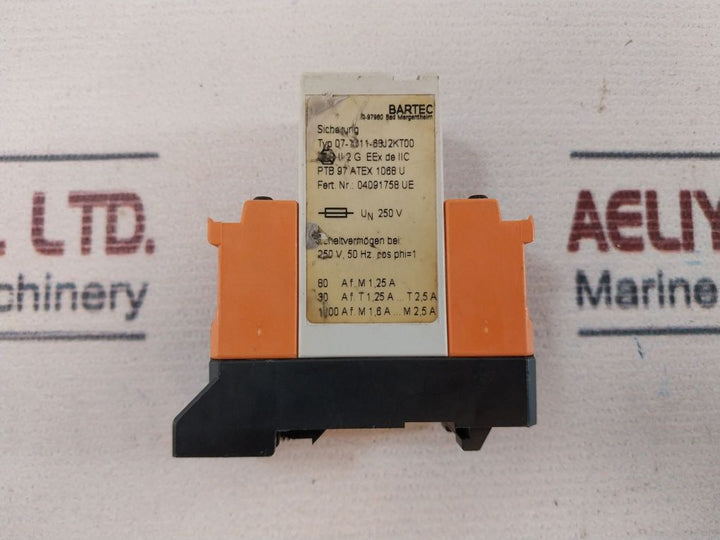 Bartec 07-7311-63J2Kt00 Relay T20A