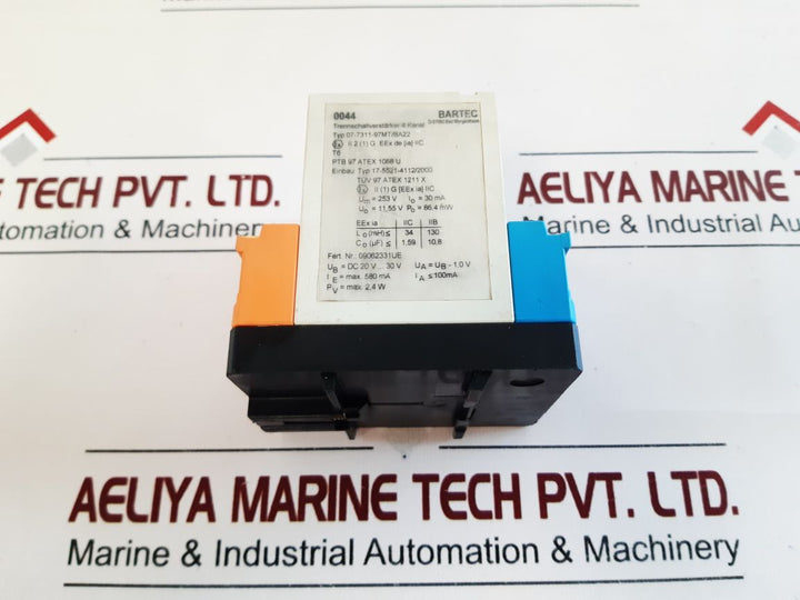 Bartec 07-7311-97MtBa22 4 Channel Isolation Switch Amplifier
