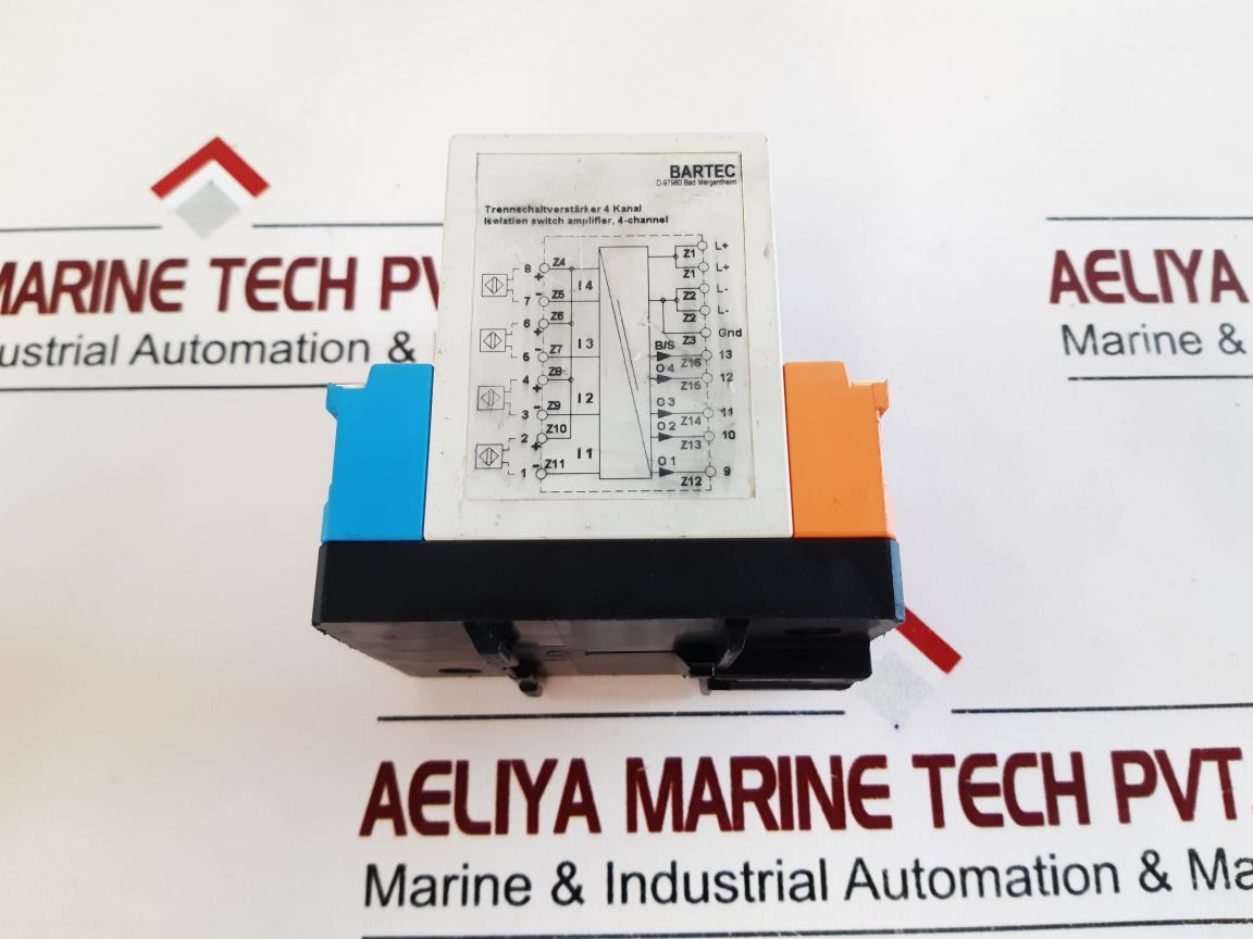 Bartec 07-7311-97MtBa22 4 Channel Isolation Switch Amplifier

