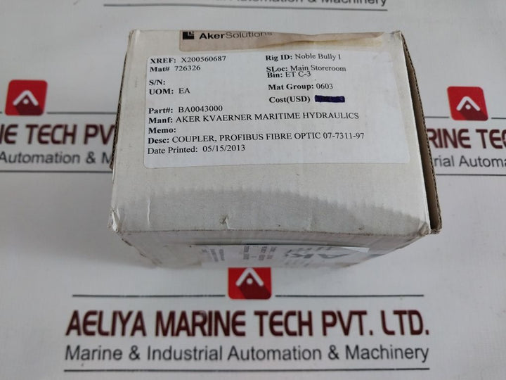 Bartec 07-7311-97Wp/6000 Rs485/Profibus Fibre Optic Coupler