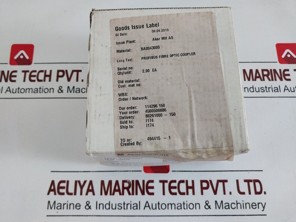 Bartec 07-7311-97Wp/6000 Rs485/Profibus Fibre Optic Coupler