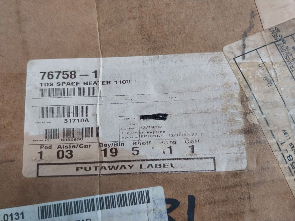 Bartec 27-2551-2620 Motor Space Heater