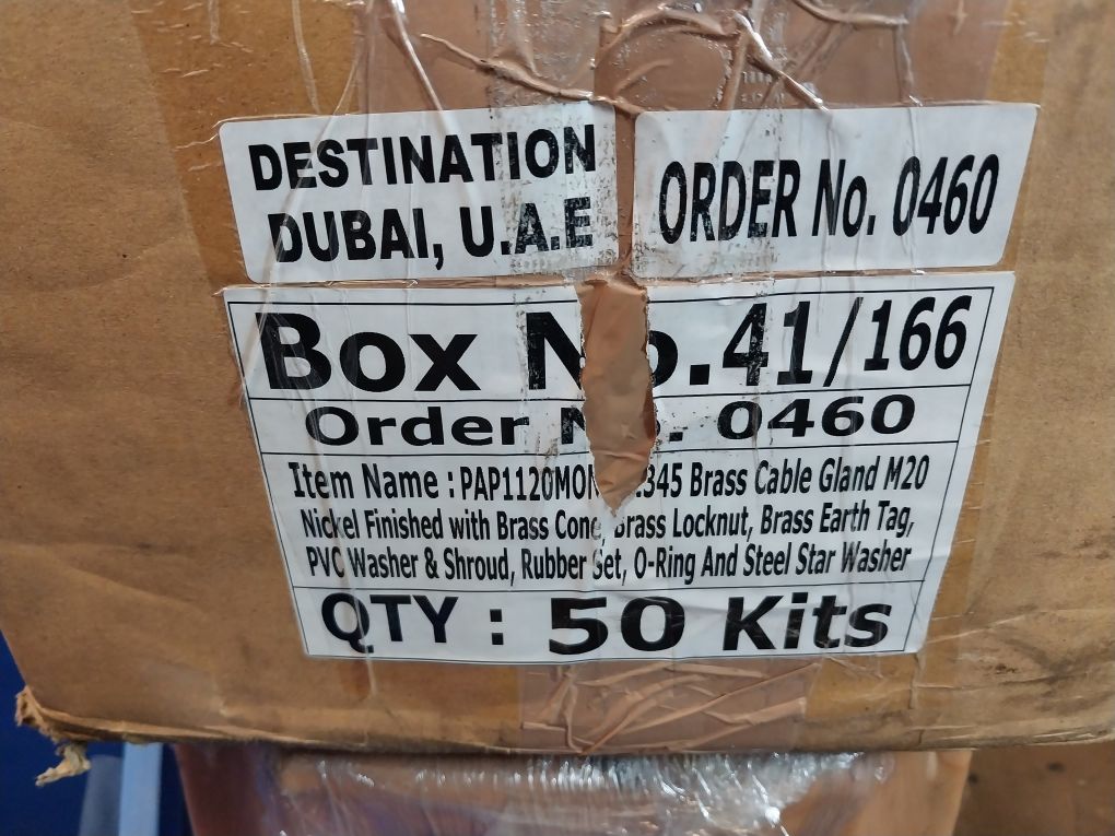 Bartec Nasp I-20090 Pap 1M Pap Cable Glands Kit