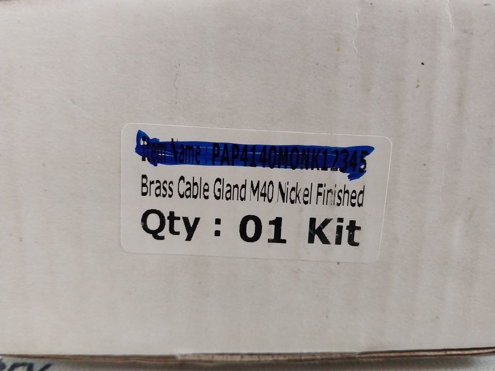 Bartec Nasp I-20090 Pap 4M Cable Glands Kit