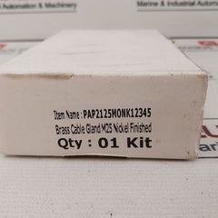 Bartec Nasp I-20090 Pap Cable Glands With Box Kit