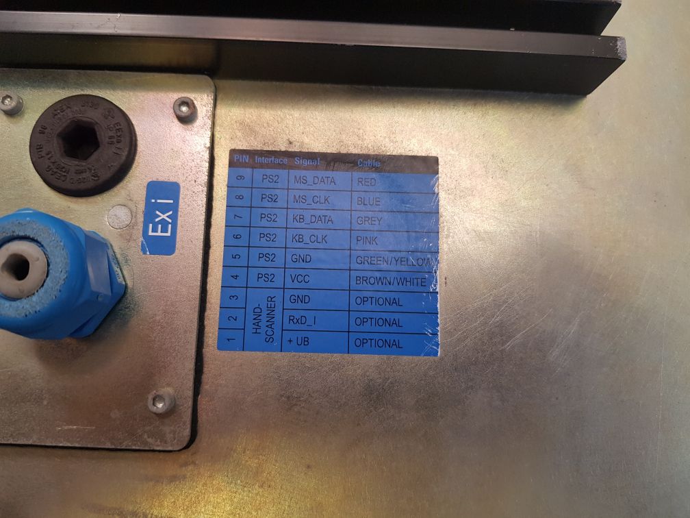 Bartec Polaris 17-71V2-5000 Remote 19,1” Panel
