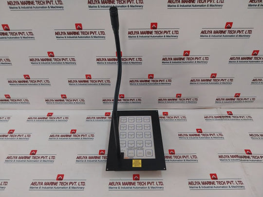 Bartec Vodec Dx3Mc16 Intercom Master Control Panel 82-05-11528
