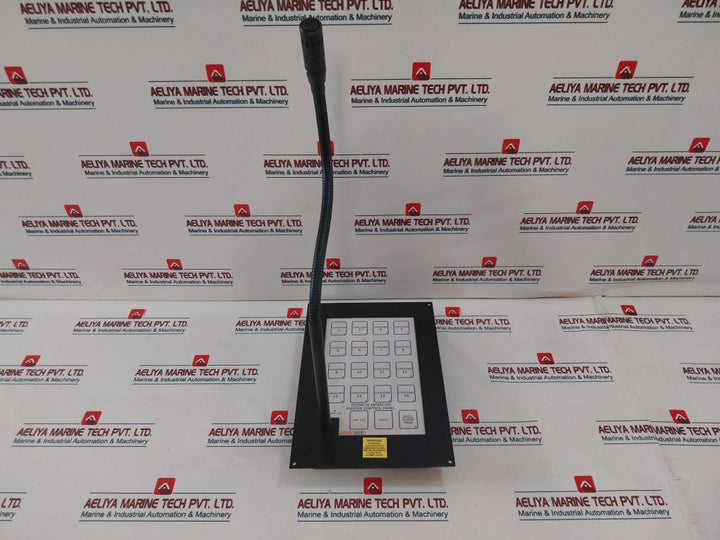 Bartec Vodec Dx3Mc16 Intercom Master Control Panel 82-05-11528
