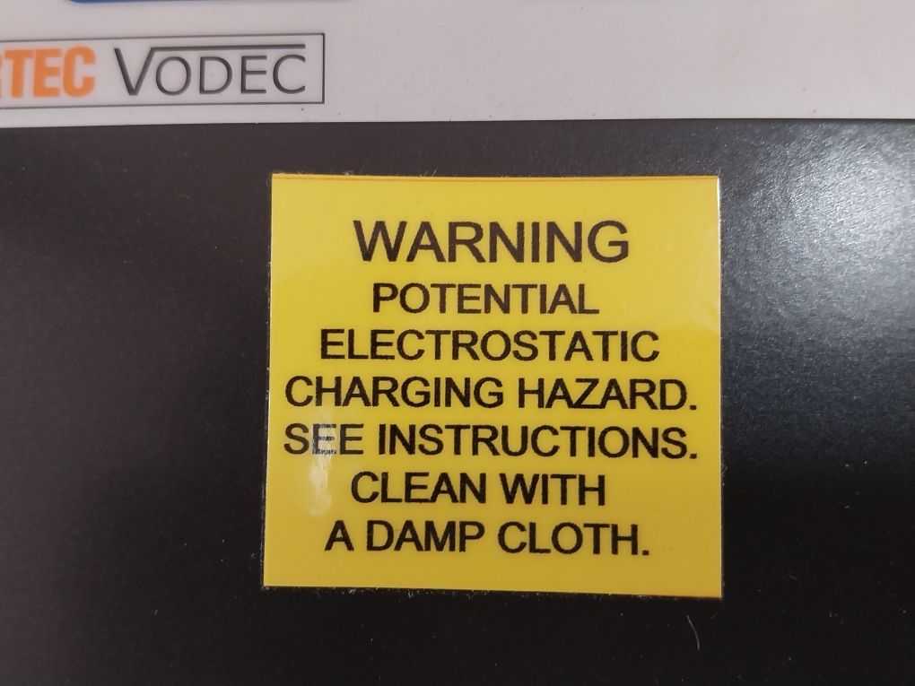 Bartec Vodec Dx3Mc16 Intercom Master Control Panel 82-05-11528