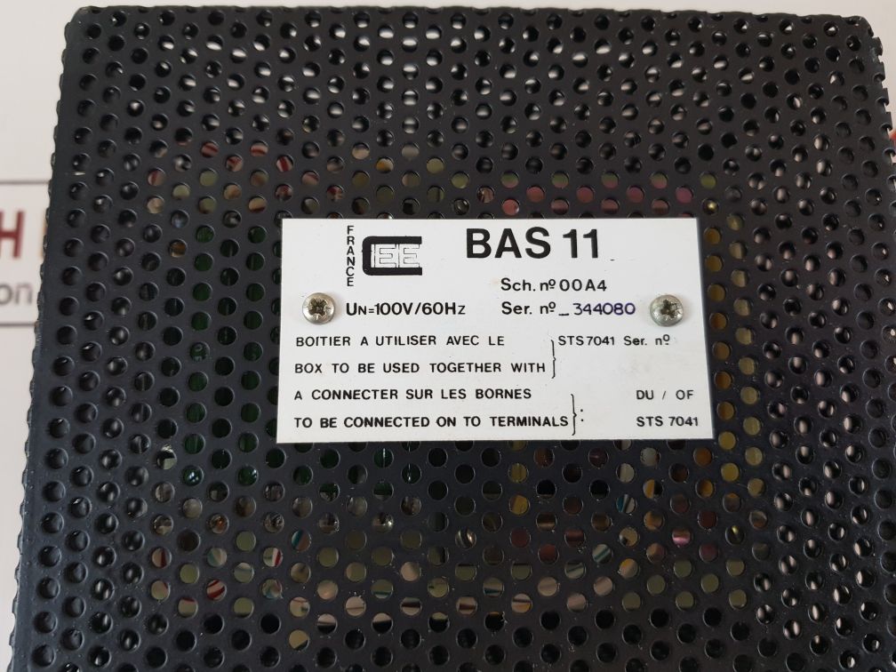 Cee Bas11 Filters 100V 60Hz