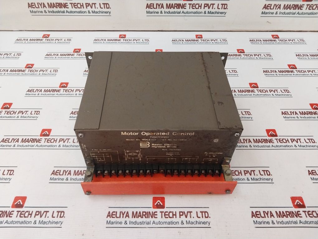 Basler Electric 9072300-115 Motor Operated Control Potentiometer Moc2 403