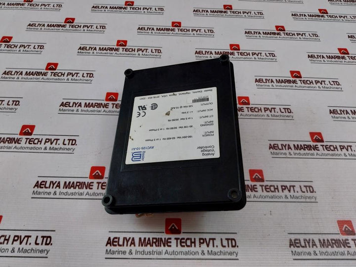Basler Electric Avc125-10-a1 Analog Voltage Controller 9337200111