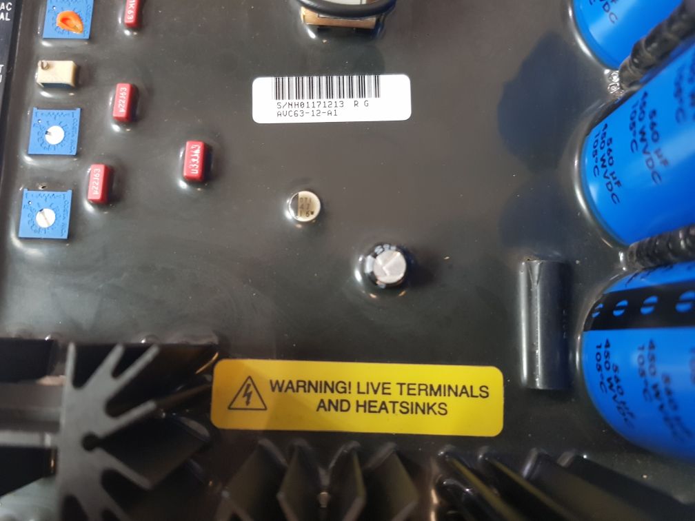 Basler Electric Avc63-12-a1 Analog Voltage Controller
