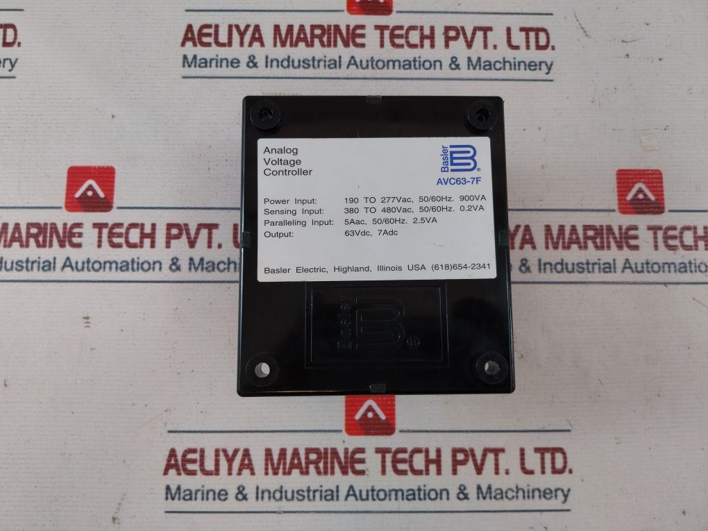 Basler Electric Avc63-7F Analog Voltage Controller