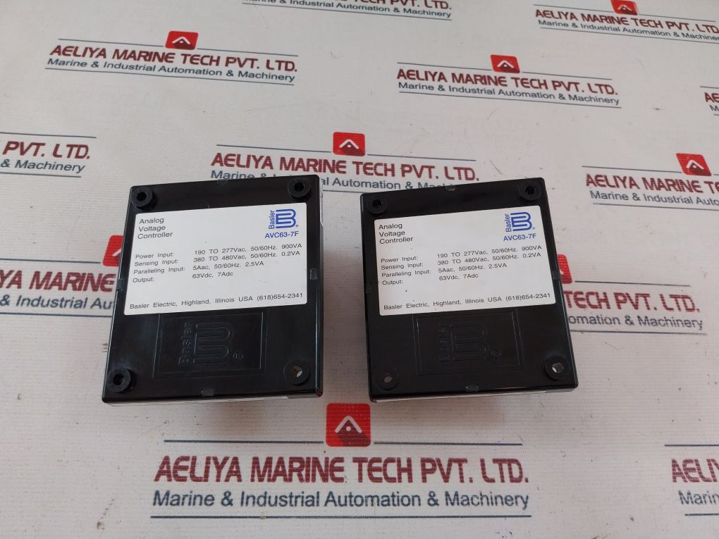 Basler Electric Avc63-7F Analog Voltage Controller
