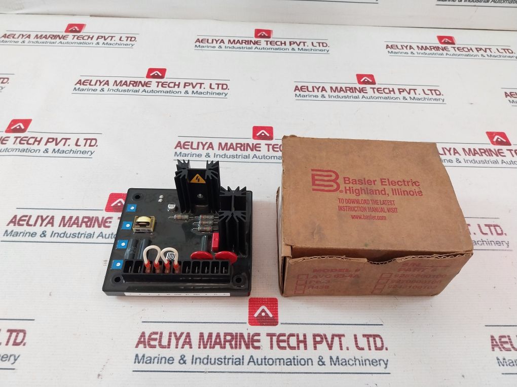 Basler Electric Avc63-7F Analog Voltage Controller

