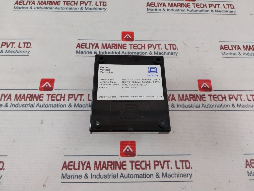 Basler Electric Avc63-7F Analog Voltage Controller