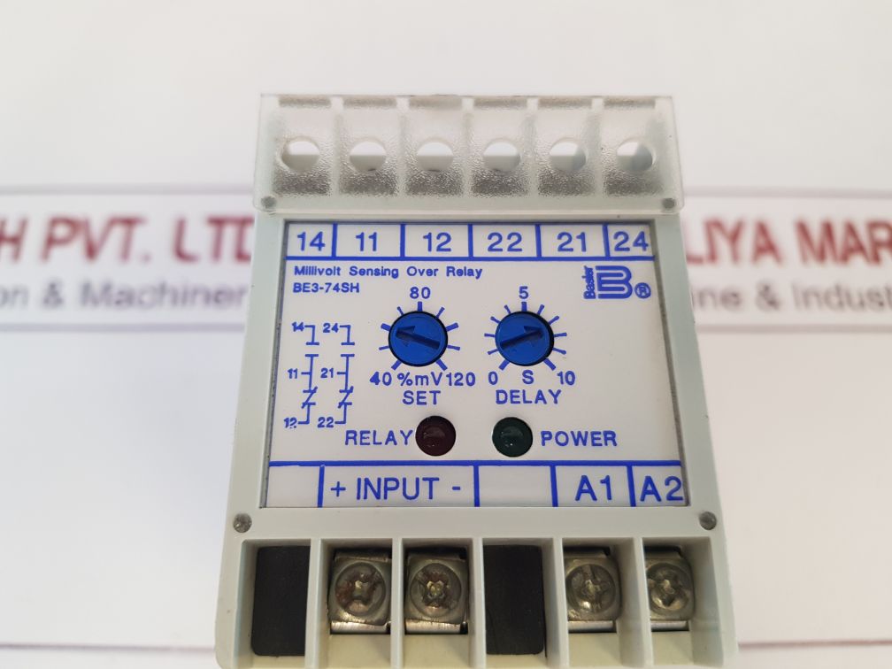 Basler Electric Be3-74Sh-7G5B1 Millivolt Sensing Over Relay 9320900102