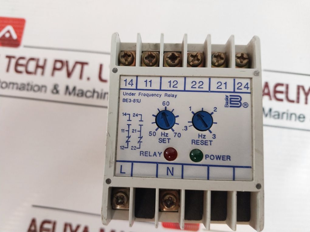 Basler Electric Be3-81U-1A4N2 Under Frequency Relay 120V Ac 60Hz