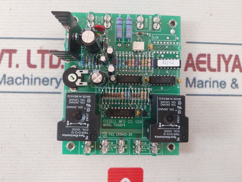 Basler Electric Be32965001 With Tu12874 Solid State Reversing Timer Board