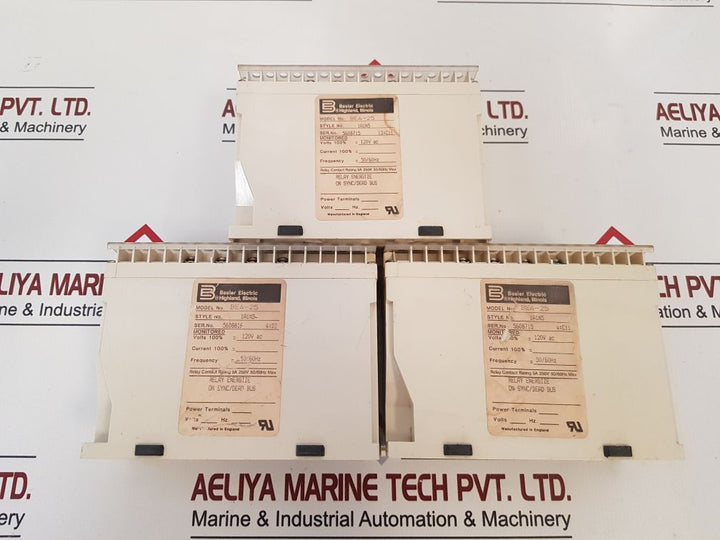 Basler Electric Be4-25 Relay Style 1A1N5 120Vac