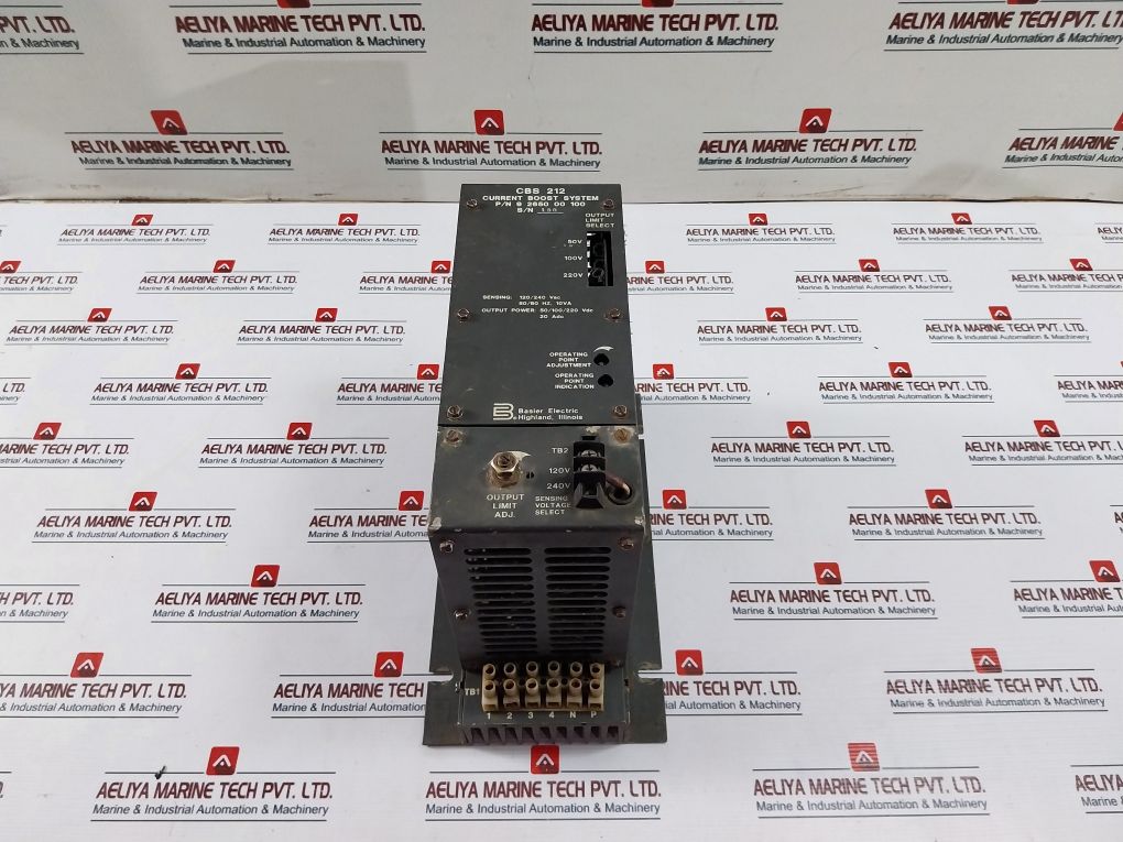 Basler Electric Cbs 212 Current Boost System 9 2650 00 100 120/240 Vac 50/60Hz