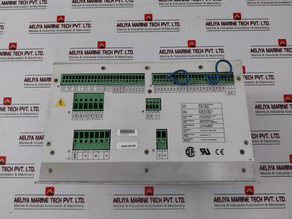 Basler Electric Decs-200-1C Digital Excitation Control System (Not Working)