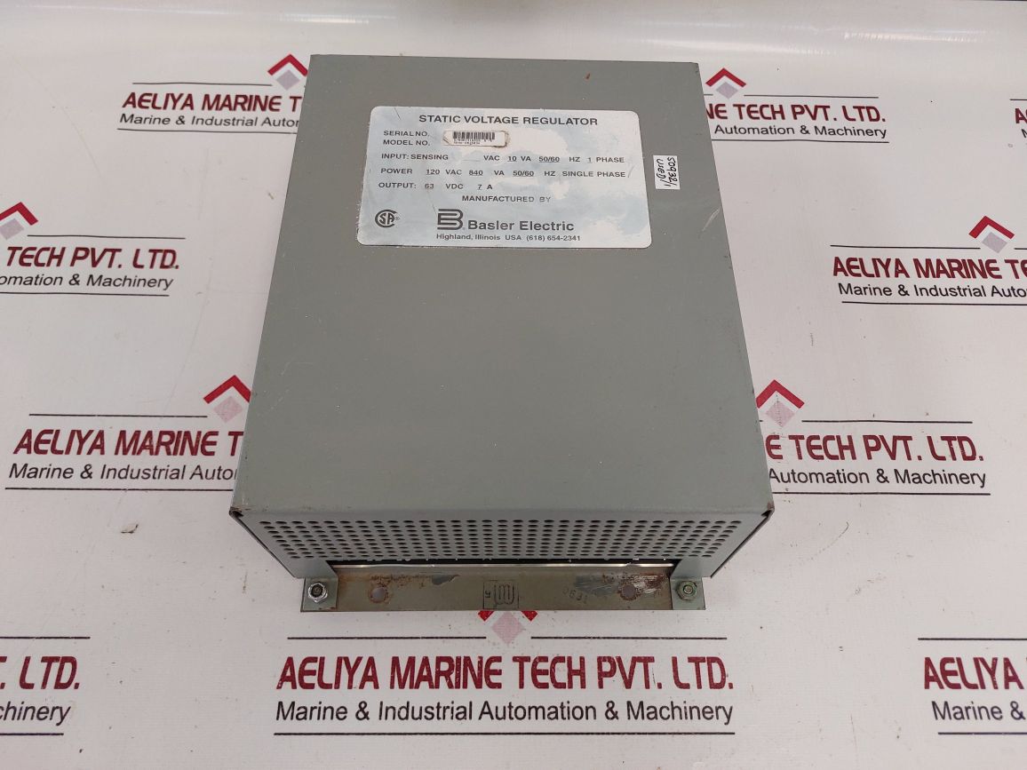 Basler Electric Sr4A-2B15B3A Static Voltage Regulator
