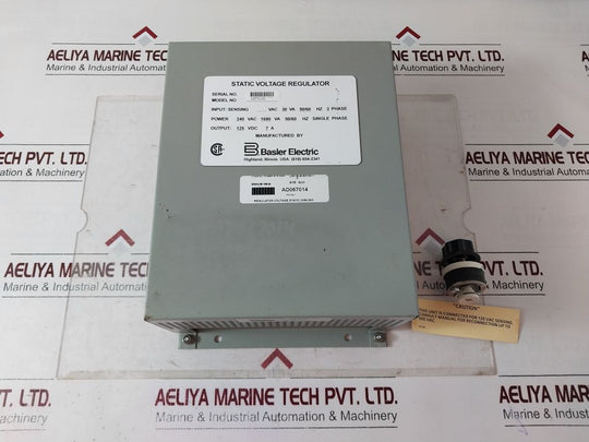Basler Electric Sr8A-2B16B3A
