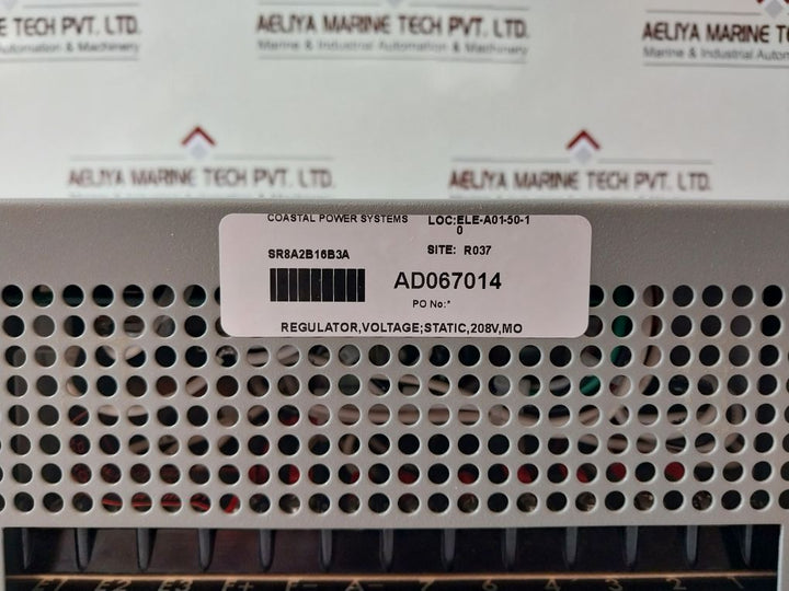 Basler Electric Sr8A-2B16B3A Static Voltage Regulator